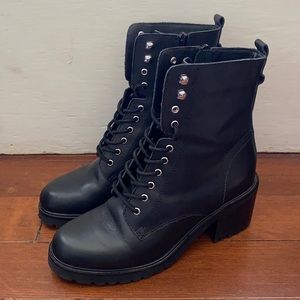 Steven Madden “Brandt” Lace-Up Combat Boots
